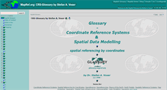 Desktop Screenshot of glossary.mapref.org